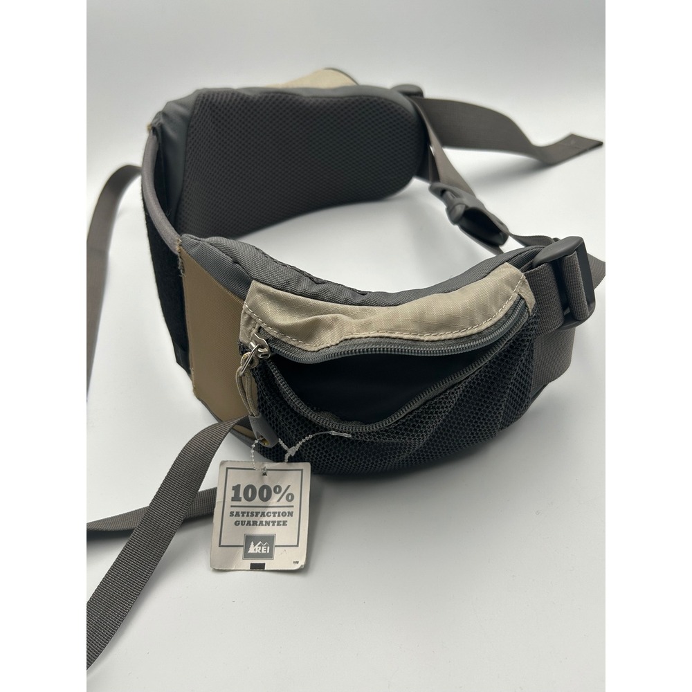 REI Crestrail 48 Hipbelt Womens Small Sand Grey Hiking Backpack Accessory Belt